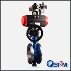 氣動(dòng)法蘭硬密封蝶閥